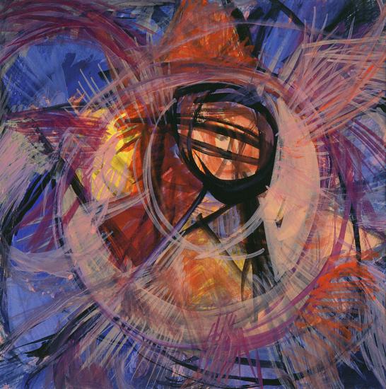 2001 étoile 2 gouache